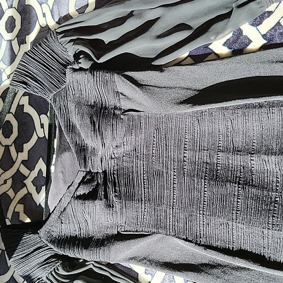 Wolford women's spandex black dress, with see thru sleeves, size S. Black - Picture 9 of 15